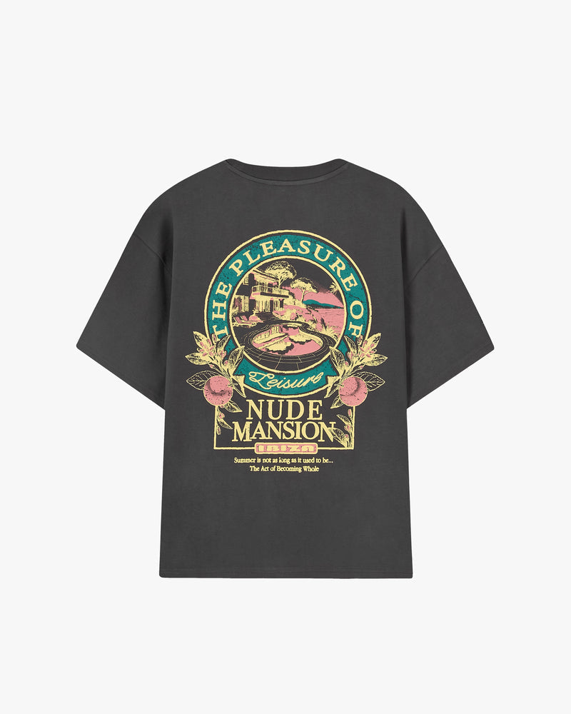 Nude Project Camiseta Mansion Gris Oscuro