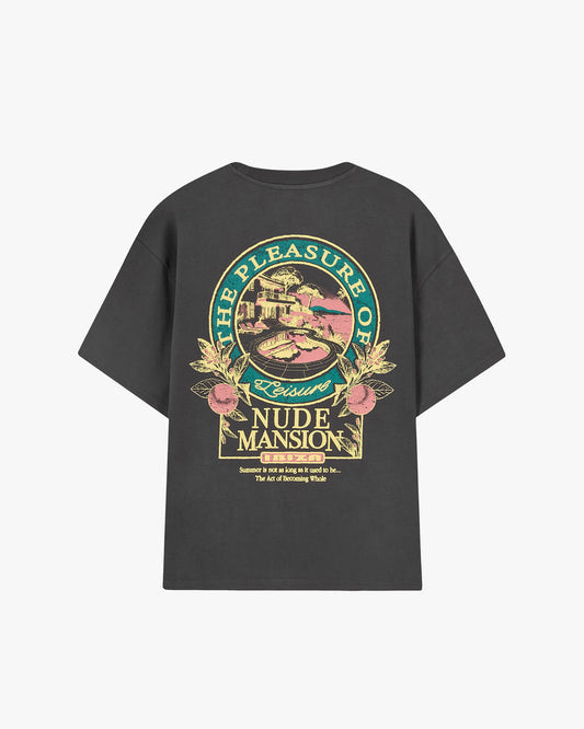 Nude Project Camiseta Mansion Gris Oscuro