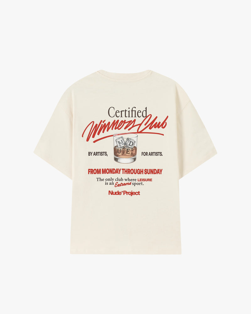 Nude project Winners Club Tee Ivory