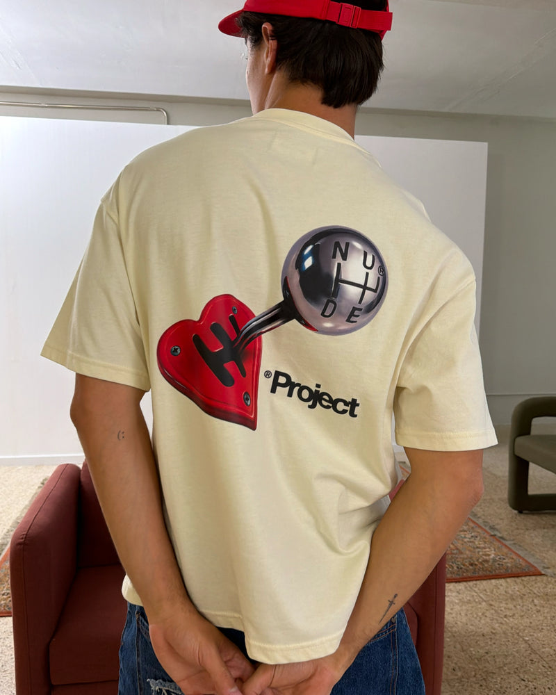 Nude Project Camiseta Upshift Marshmallow
