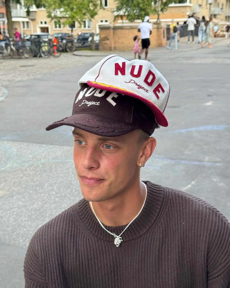 Gorra Nude Project Varsity Cap Red