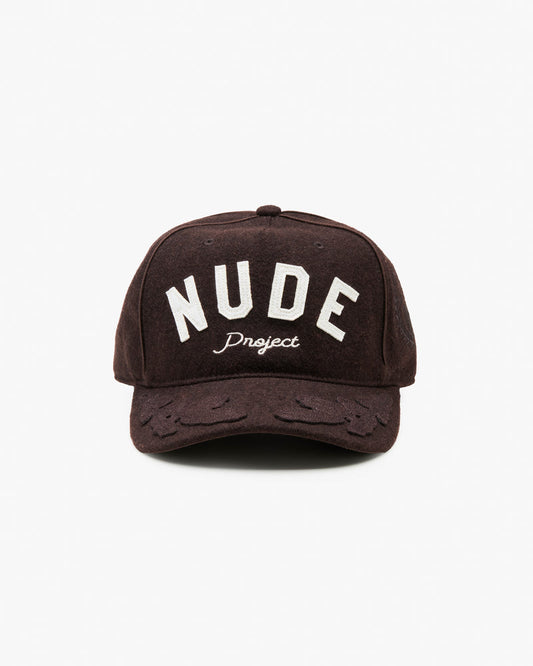Gorra Nude Project Varsity Cap Brown