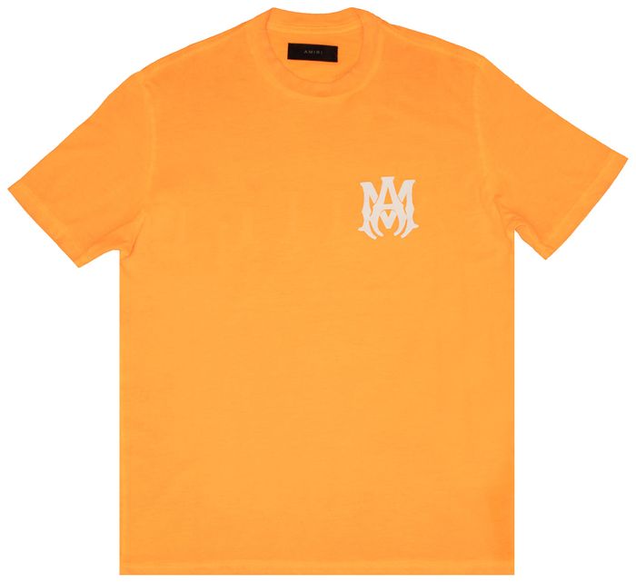 Amiri Logo Tee 'Orange/White