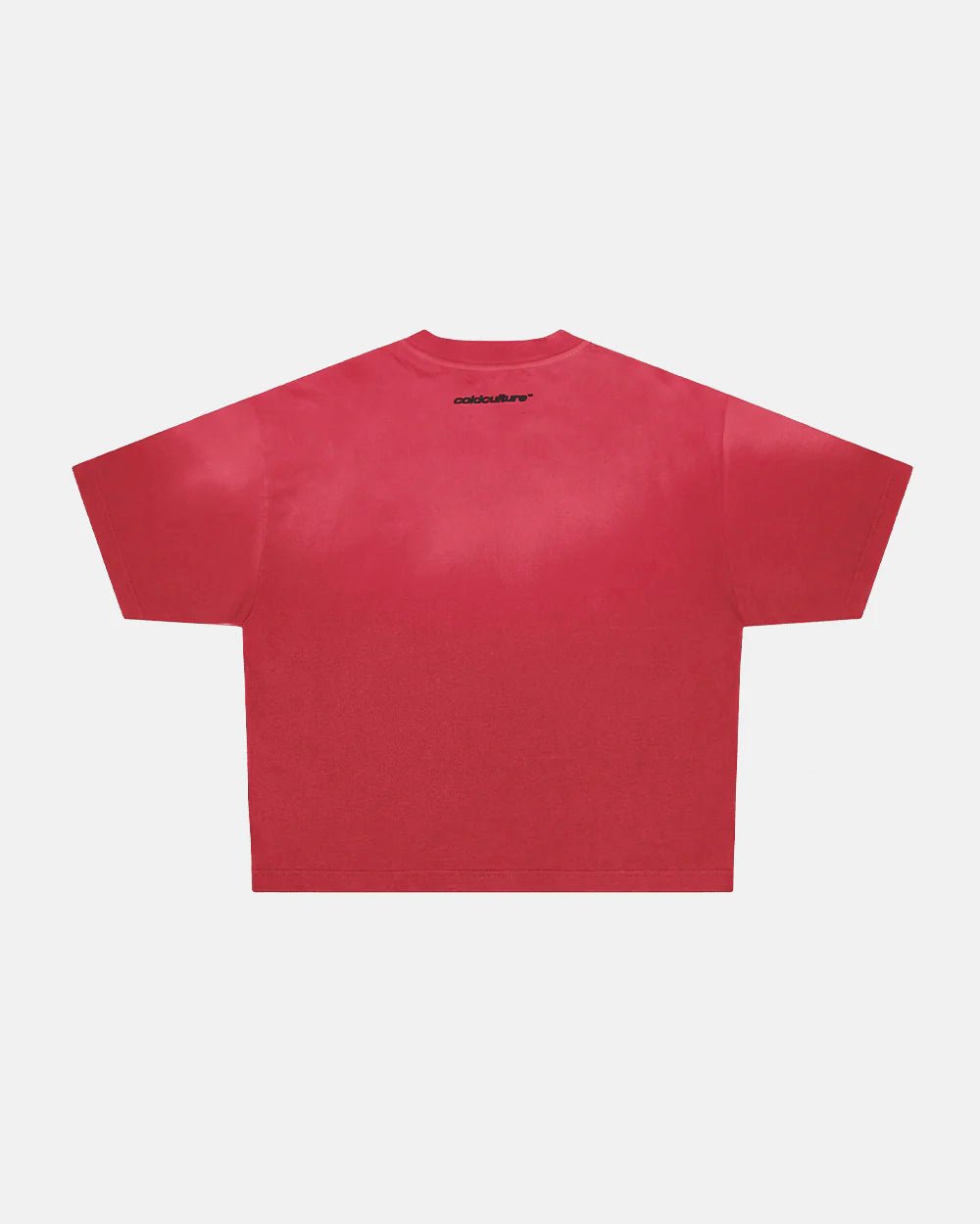 Cold culture CROSSED SCRIPT TEE RED