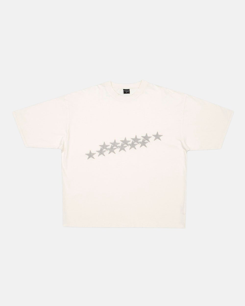 Cold Culture STARS TEE IVORY WHITE