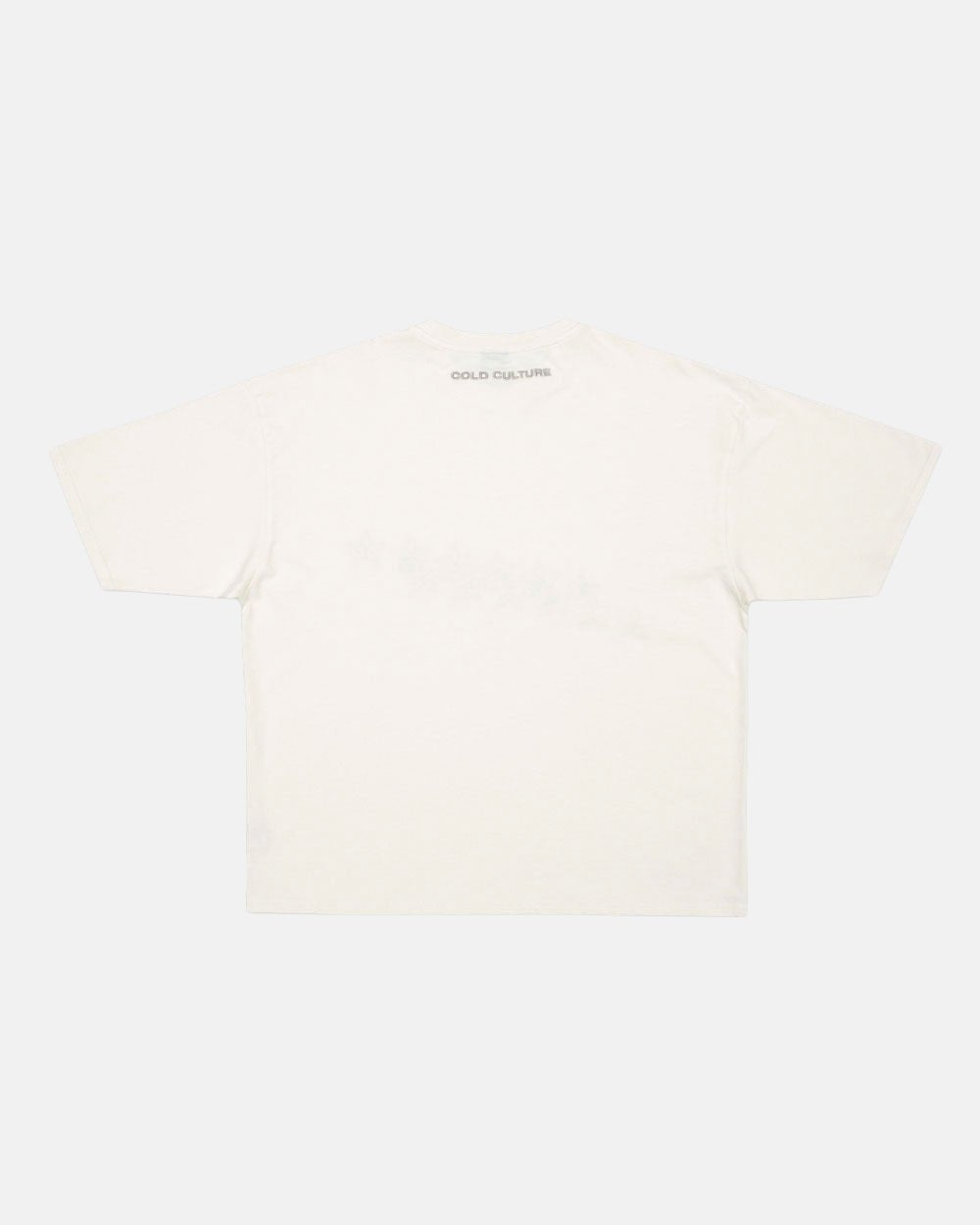 Cold Culture STARS TEE IVORY WHITE