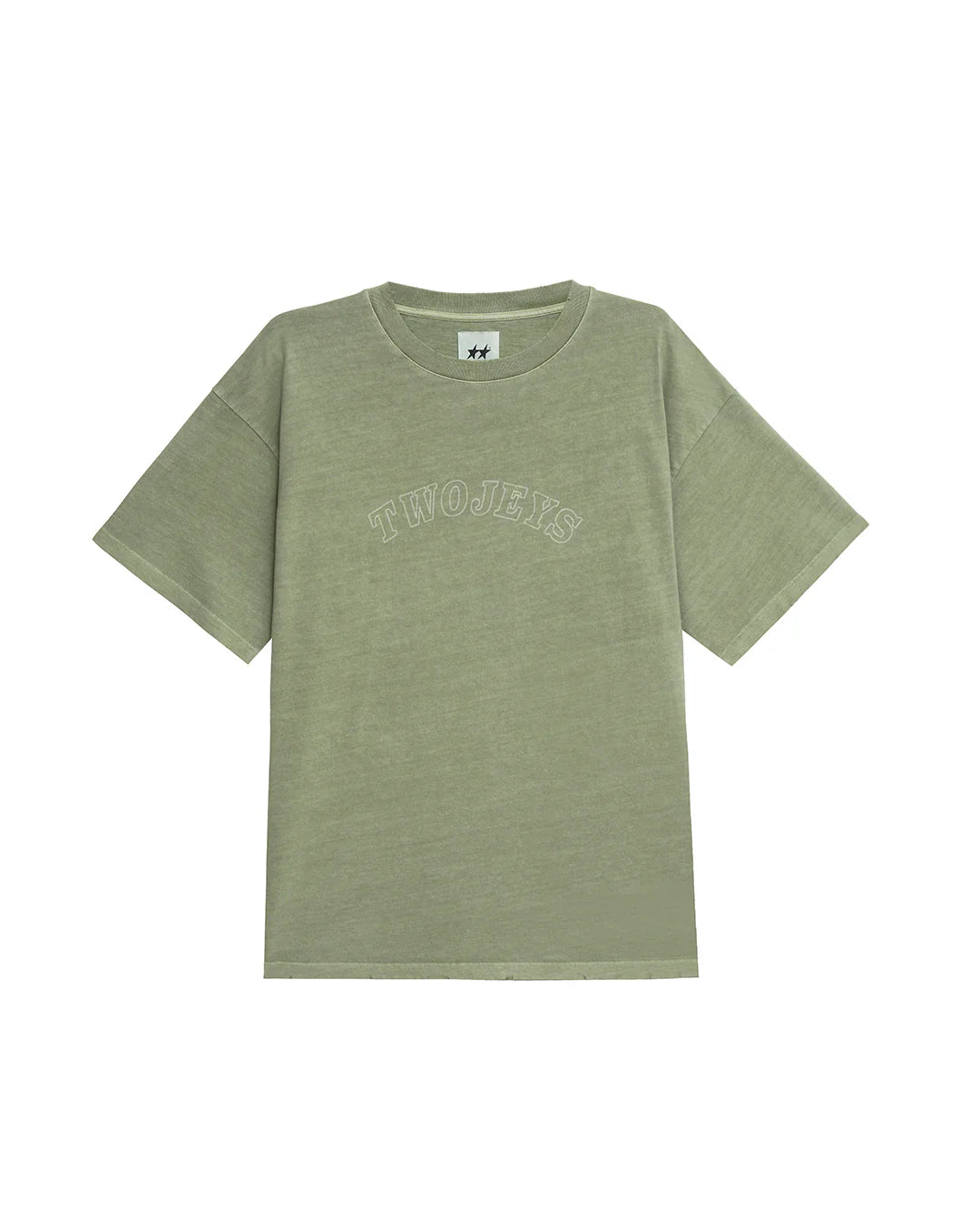Twojeys Stone washed varsity Tee