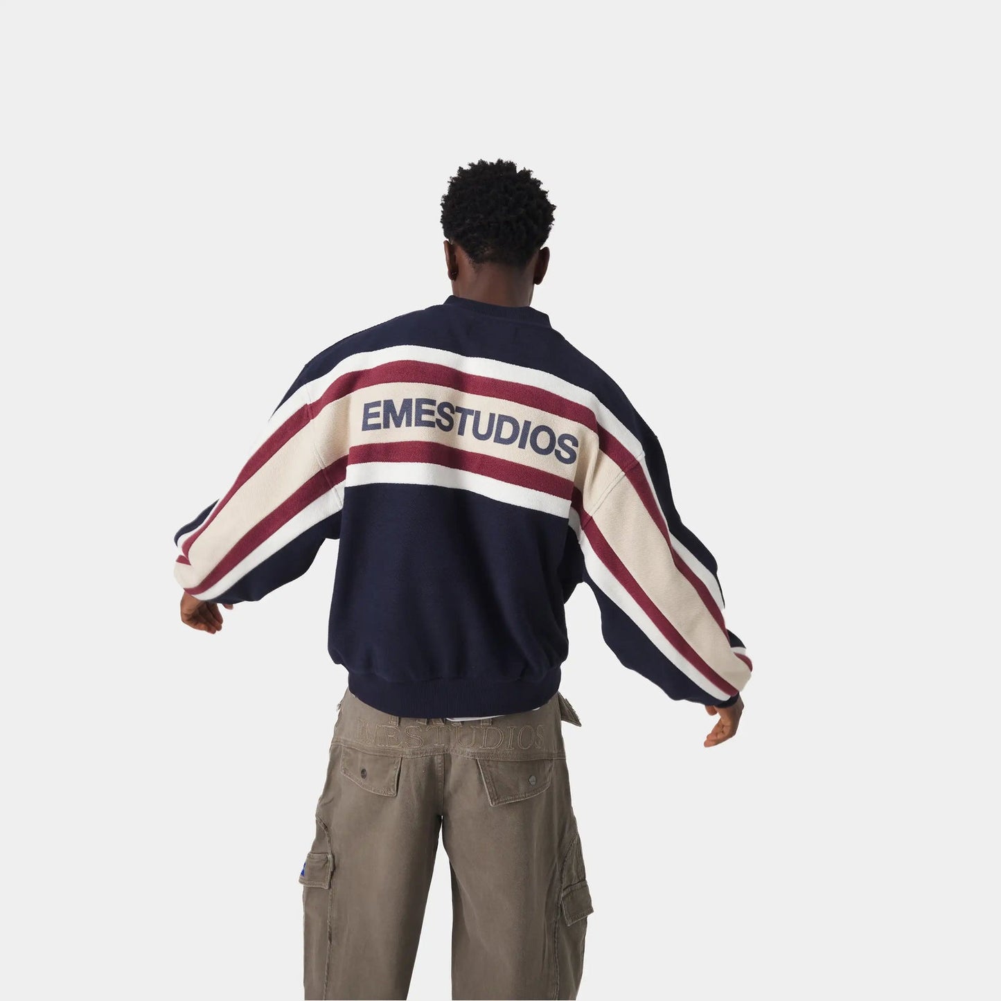 Eme studio Vanguard Navy Half Zip