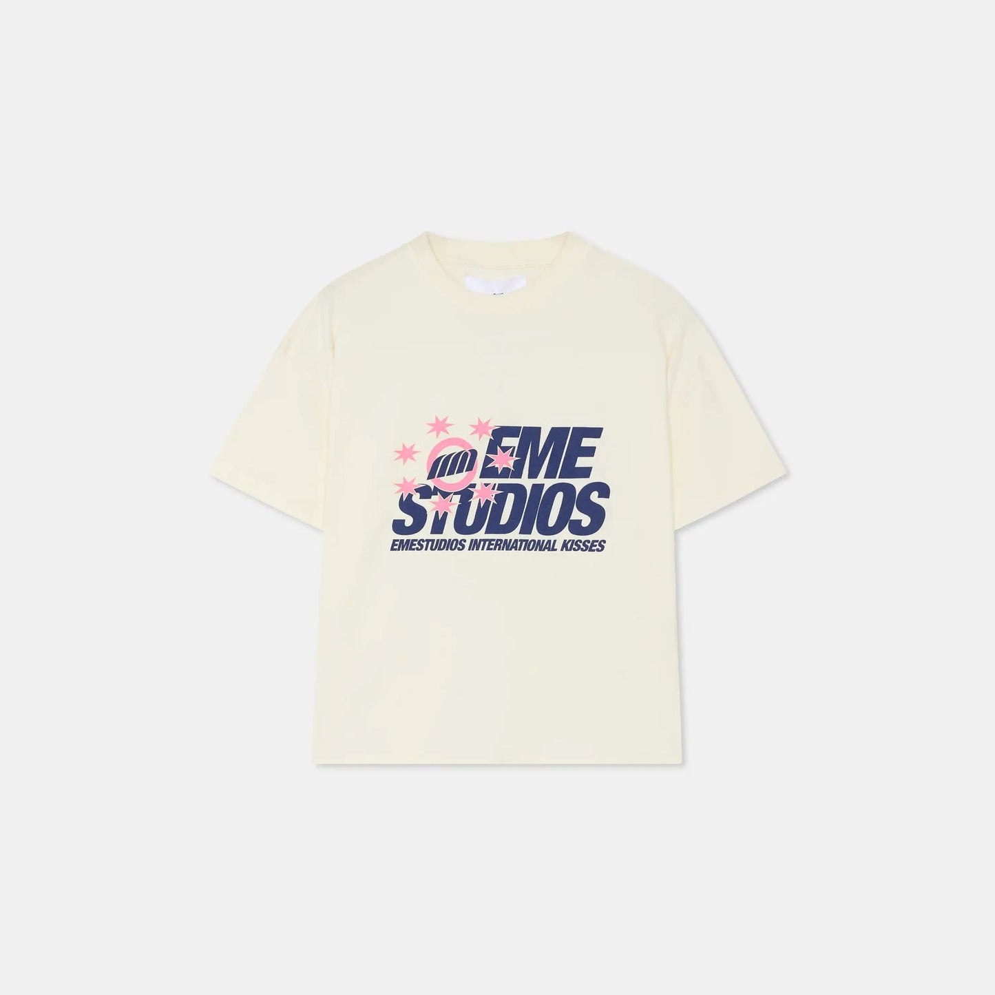 Eme studio Euro Star Off Sand Oversized Tee
