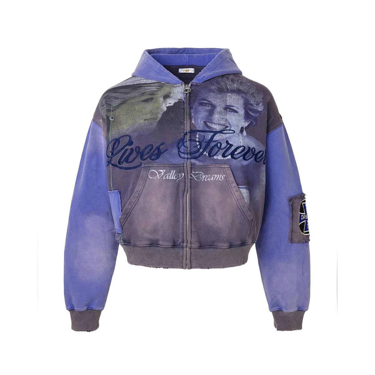Valley Forever Queen Zip Up Hoodi