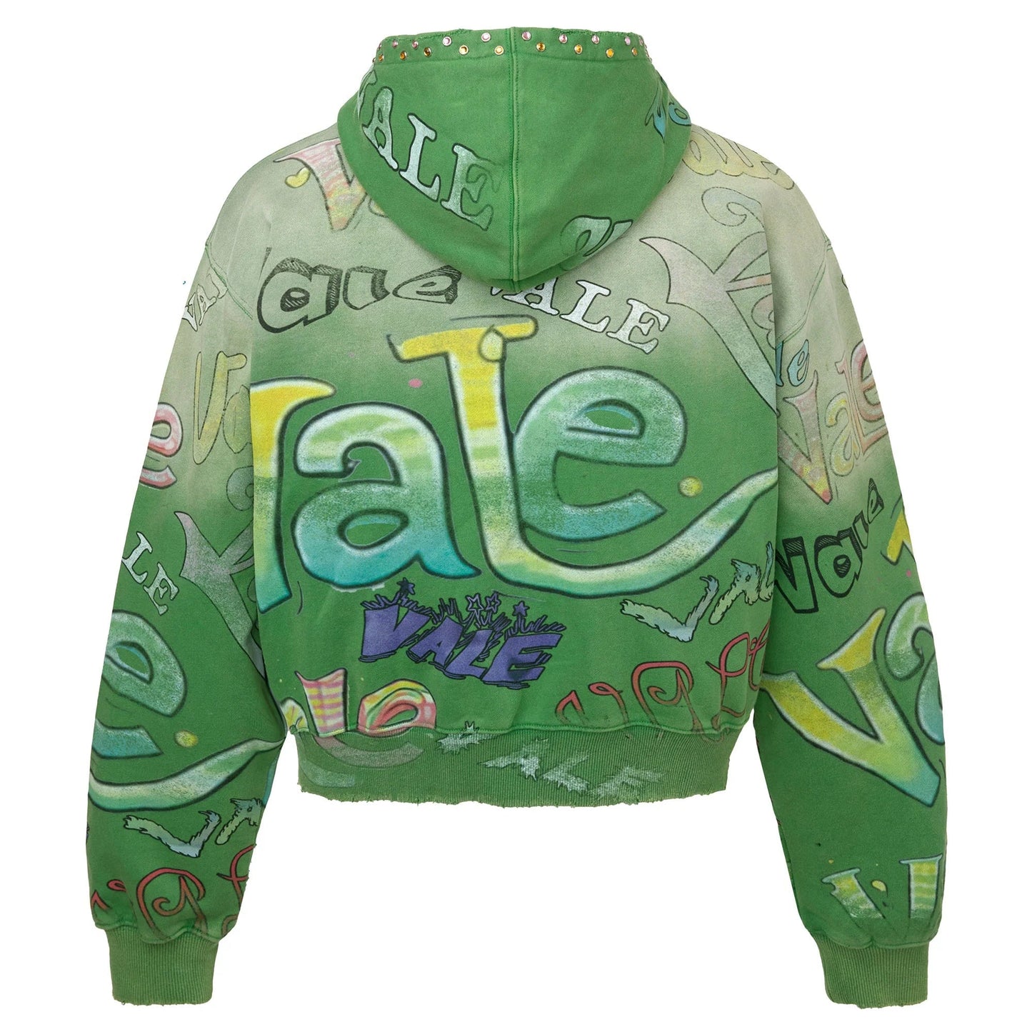 Valley Forever Spearmint Zip-Up Hoodie Green