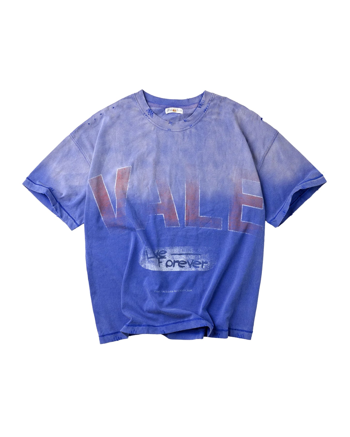 VALE FOREVER LOGO TEE BLUE