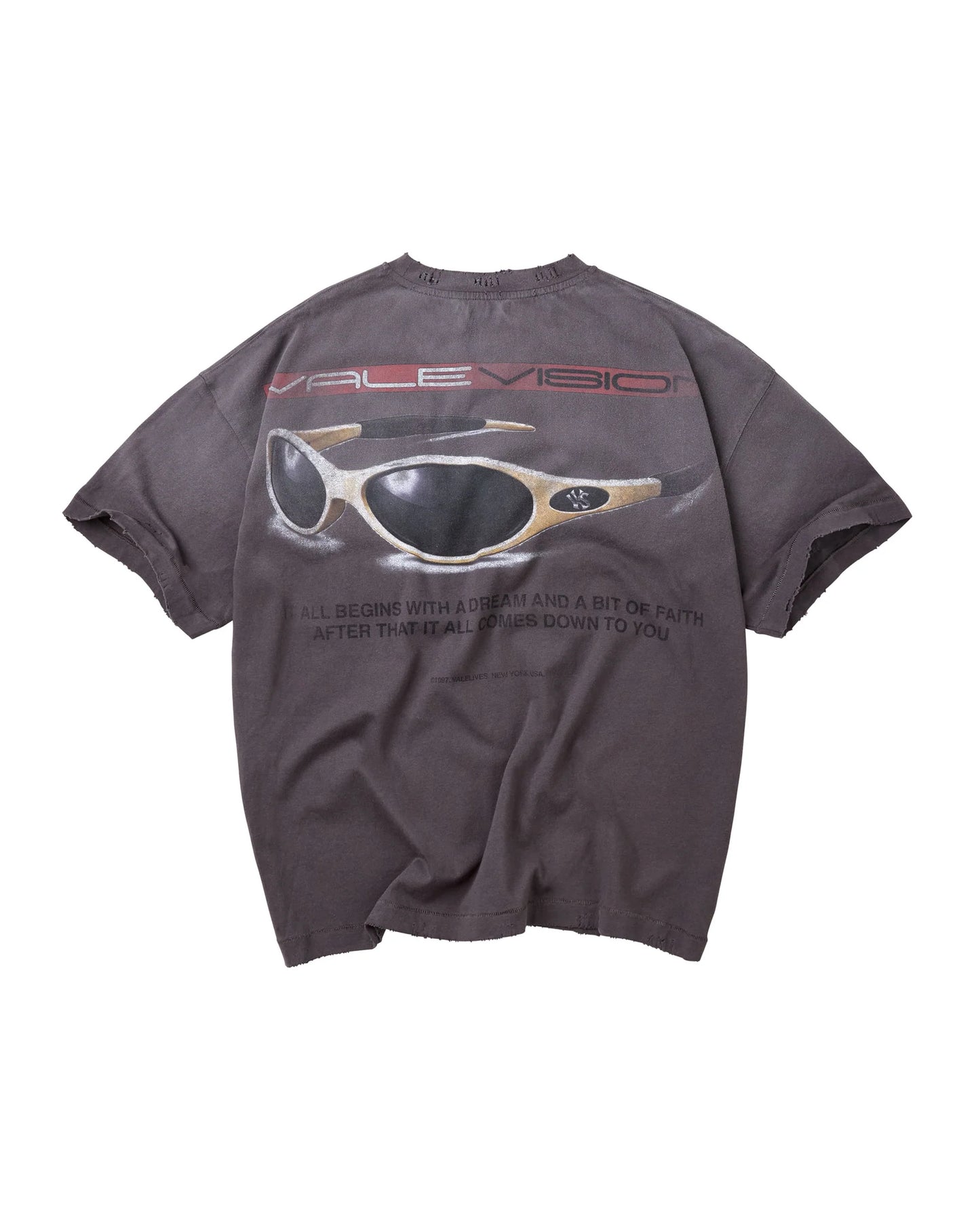 VISION TEE [CHARCOAL