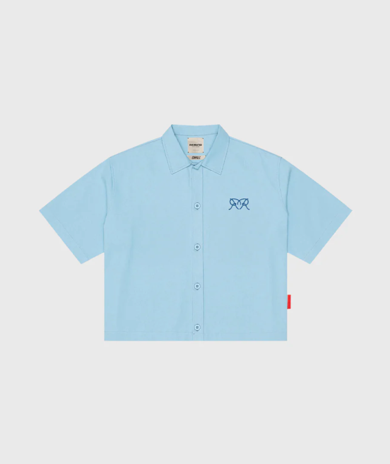 CAMISA AZUL OVERRATED COWBOY