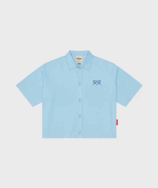 CAMISA AZUL OVERRATED COWBOY