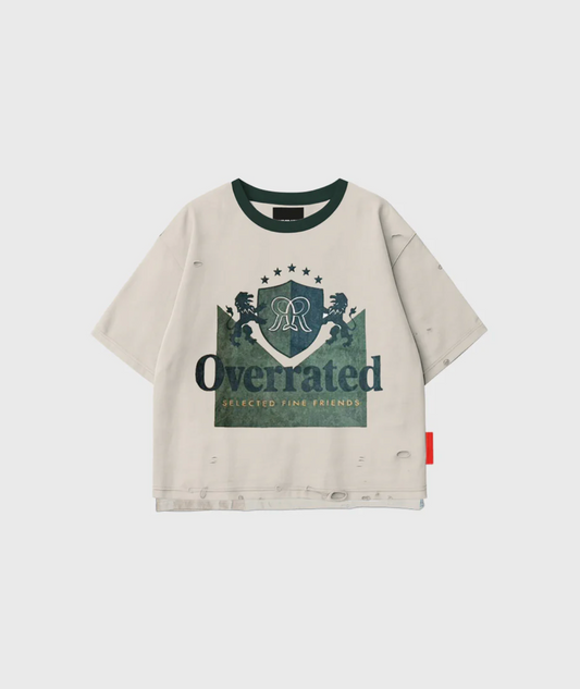 OVERRATED SELECTED FINE FRIENDS T-SHIRT BOXY FIT